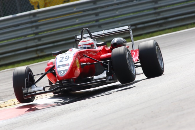 Bild: Basil Shaaban - HBR Motorsport - Dallara F308 - AMG Mercedes