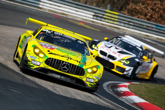 Bild: Raffaele MarcielloMaximilian GötzChristian Hohenadel - HTP Motorsport - Mercedes-AMG GT3
