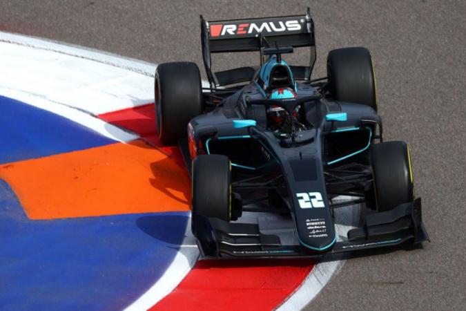 Bild: Jake Hughes - HWA Racelab - Dallara F2 2018 - Mecachrome