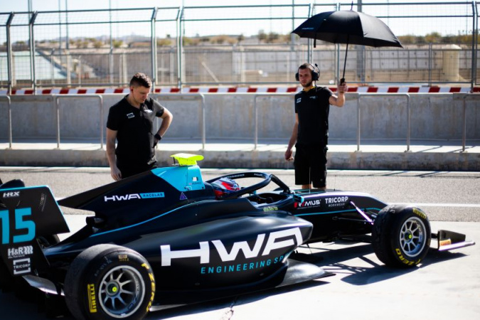 Bild: Jake Hughes - HWA Racelab - Dallara F3 2019 - Mecachrome