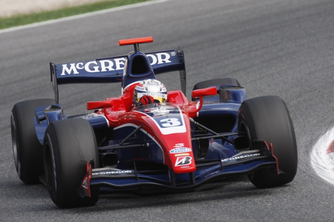 Bild: Giedo van der Garde - iSport International - Dallara GP2/08 - Renault