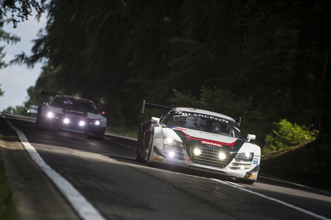 Bild: Filip SalaquardaFabian HamprechtMarc Basseng - ISR Racing - Audi R8 LMS ultra