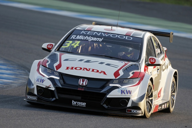 Bild: Ryo Michigami - JAS Motorsport - Honda Civic WTCC TC1