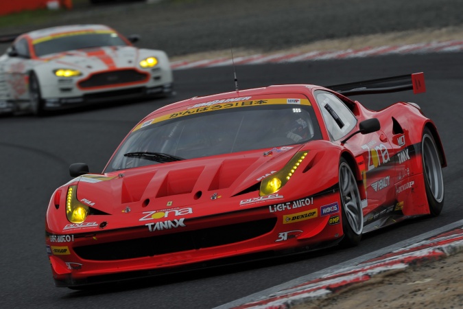 Bild: Tetsuya TanakaKatsuyuki Hiranaka - Jim Gainer - Ferrari 458 Italia GTC