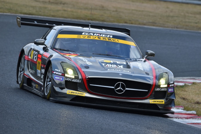 Bild: Katsuyuki HiranakaBjörn Wirdheim - Jim Gainer - Mercedes SLS AMG GT3