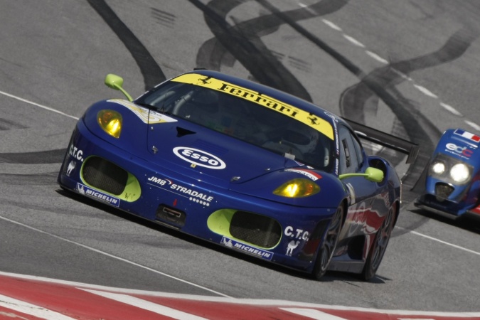 Bild: John HartshorneJohan-Boris ScheierRomain Iannetta - JMB Racing - Ferrari F430 GT2
