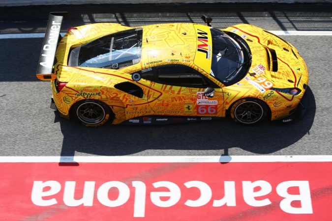 Bild: Jeff SegalMatteo CressoniWei Lu - JMW Motorsport - Ferrari 488 GTE