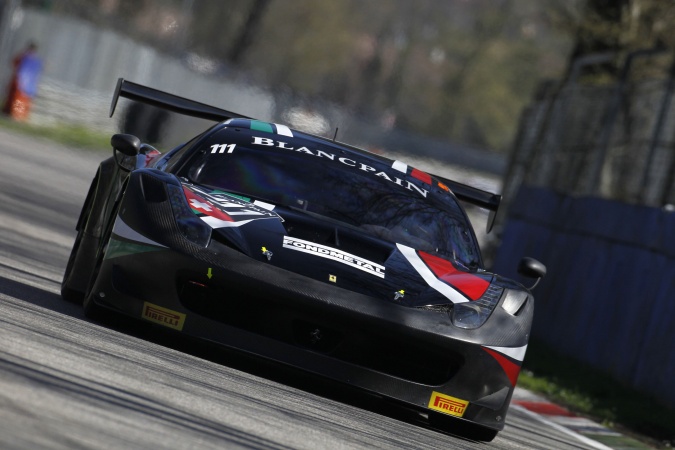 Bild: Marco ZanuttiniThomas KemenaterStefano Gattuso - Kessel Racing - Ferrari 458 Italia GT3