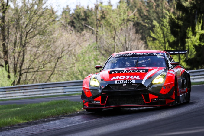 Bild: Tsugio MatsudaTomonobu FujiiMitsunori Takaboshi - Kondo Racing - Nissan GT-R GT3 (2018)