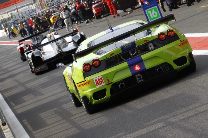 Bild: Tracy KrohnNiclas JönssonMichele Rugolo - Krohn Racing - Ferrari F430 GT2