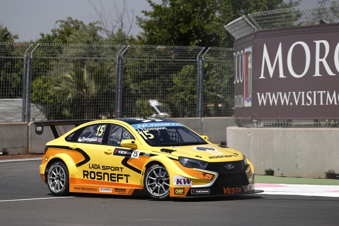 Bild: James Thompson - Lada Sport - Lada Vesta WTCC