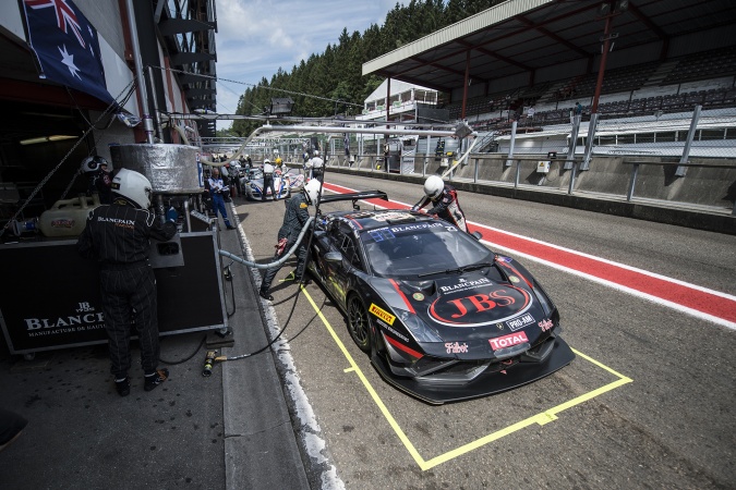 Bild: Roger LagoDavid RussellSteven RichardsSteve Owen - Lago Racing - Lamborghini Gallardo LP600+