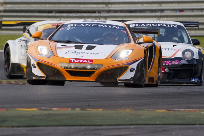 Bild: Tim MullenAdam ChristodoulouKlaas HummelPhil Quaife - Lapidus Racing - McLaren MP4-12C GT3