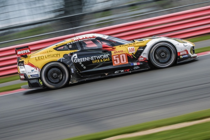 Bild: Paolo RubertiKristian PoulsenGianluca Roda - Larbre Compétition - Chevrolet Corvette C7.R