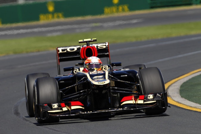Bild: Romain Grosjean - Lotus F1 Team - Lotus E21 - Renault