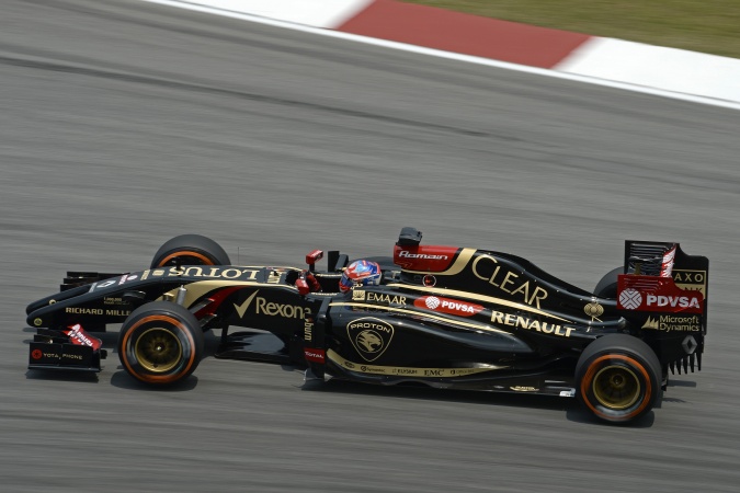 Bild: Romain Grosjean - Lotus F1 Team - Lotus E22 - Renault