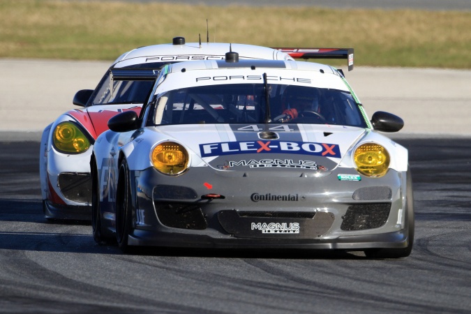 Bild: Andy Lally - Magnus Racing - Porsche 911 GT3 Cup (997)
