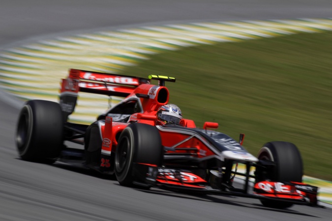 Bild: Jerome d'Ambrosio - Marussia Virgin Racing - Virgin MVR-02 - Cosworth