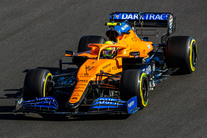 Bild: Lando Norris - McLaren - McLaren MCL35 - Renault