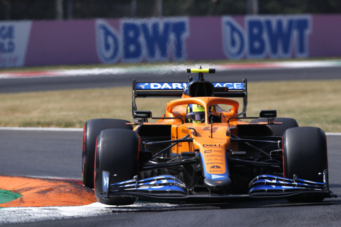 Bild: Lando Norris - McLaren - McLaren MCL35M - Mercedes