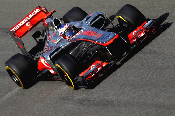 Bild: Jenson Button - McLaren - McLaren MP4-27 - Mercedes