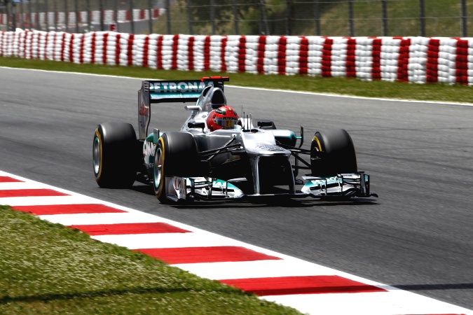 Bild: Michael Schumacher - Mercedes GP - Mercedes F1 W03