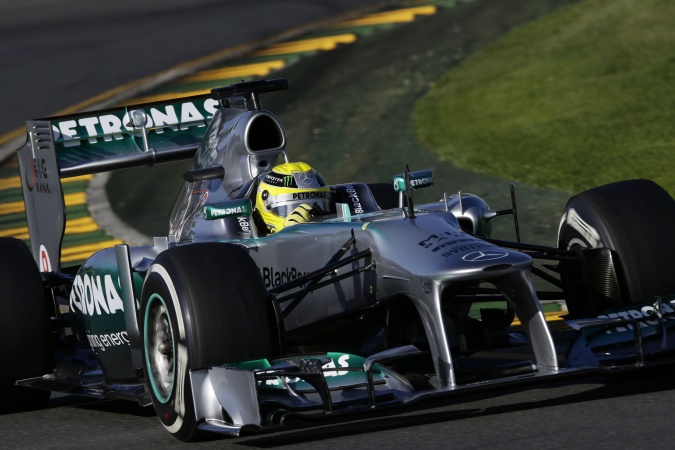 Bild: Nico Rosberg - Mercedes GP - Mercedes F1 W04