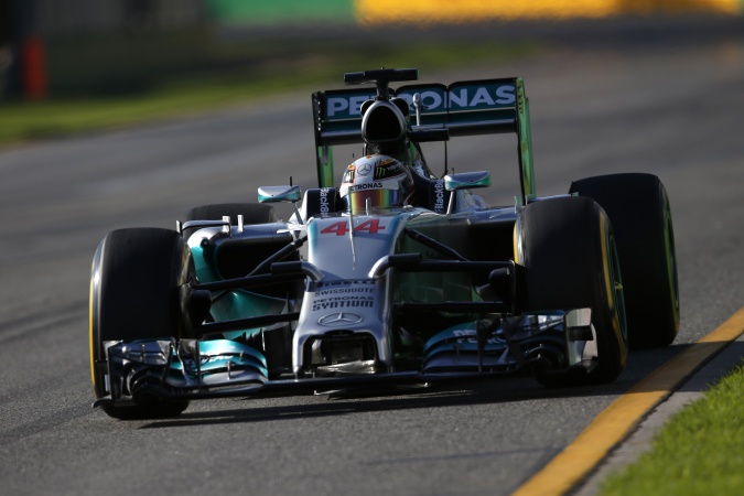 Bild: Lewis Hamilton - Mercedes GP - Mercedes F1 W05