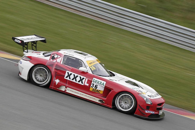 Bild: Maximilian Götz - MS Racing - Mercedes SLS AMG GT3