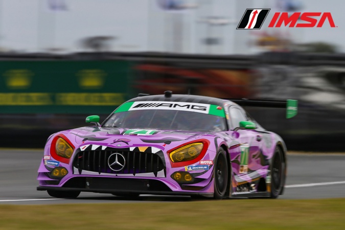 Bild: Juan C PerezDominik BaumannMaximilian BuhkFabian Schiller - P1 Motorsports - Mercedes-AMG GT3