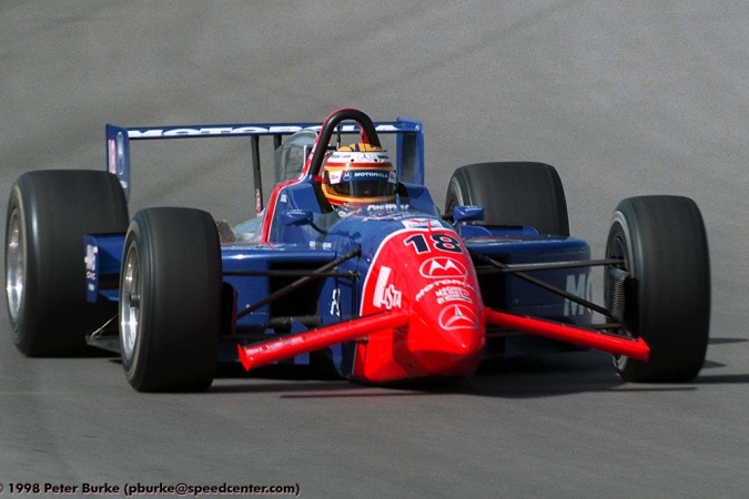 Bild: Mark Blundell - PacWest Racing - Reynard 98i - Mercedes