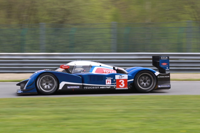 Bild: Pedro LamySebastien BourdaisSimon Pagenaud - Peugeot Sport - Peugeot 908 HDi FAP