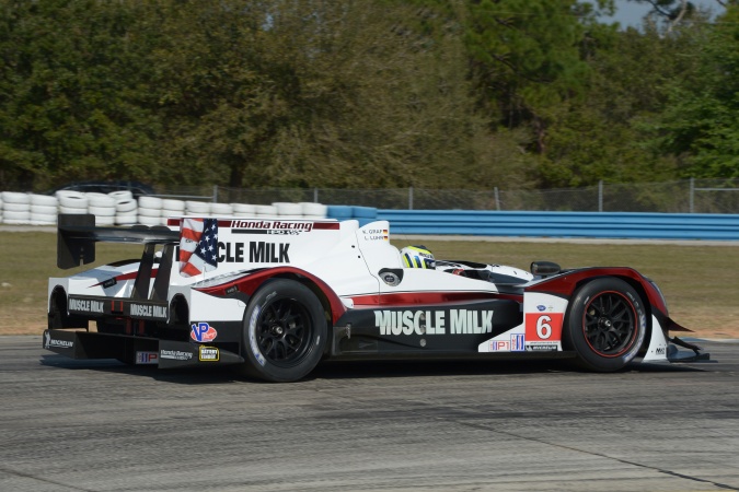 Bild: Romain Dumas - Pickett Racing - Honda ARX-03c