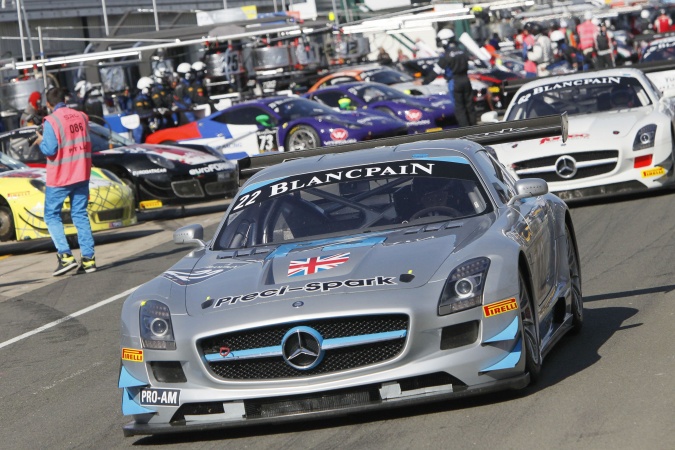 Bild: Morgan JonesGodfrey JonesDavid Jones - Preci-Spark - Mercedes SLS AMG GT3