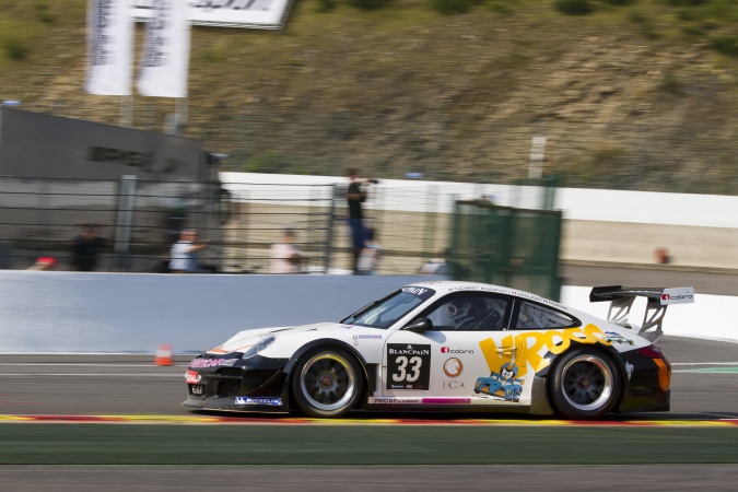 Bild: Antoine LeclercEric DermontDavid TuchbantFranck Perera - Pro GT - Porsche 911 GT3 R (997)