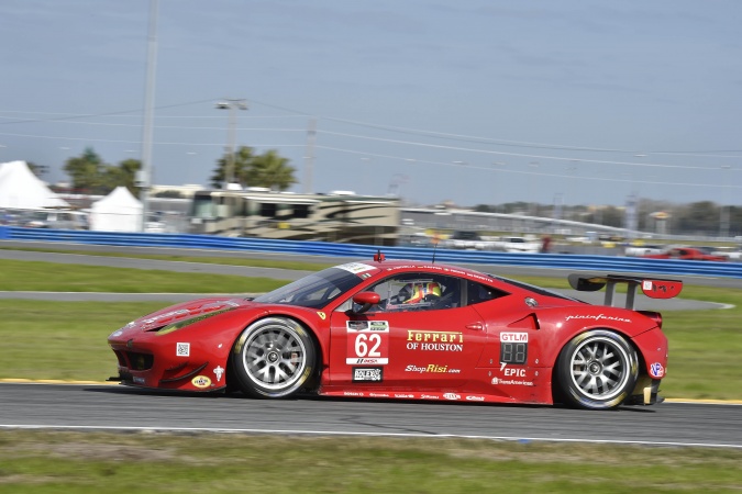 Bild: Giancarlo FisichellaPierre KafferOlivier BerettaDavide Rigon - Risi Competizione - Ferrari 458 Italia GTC