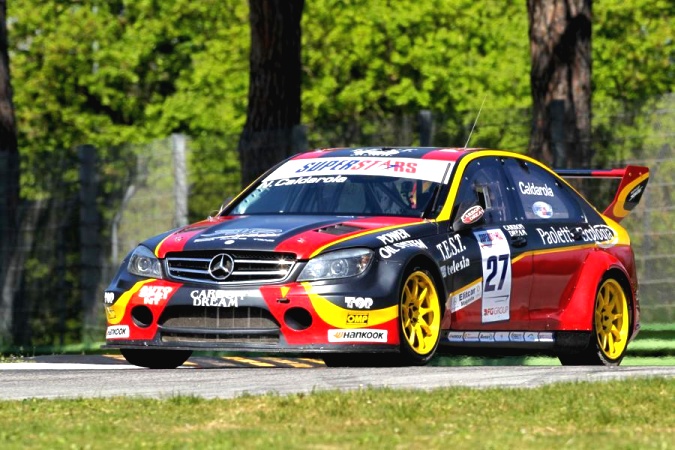 Bild: Domenico Caldarola - Roma Racing Team - Mercedes C63 AMG (W204)