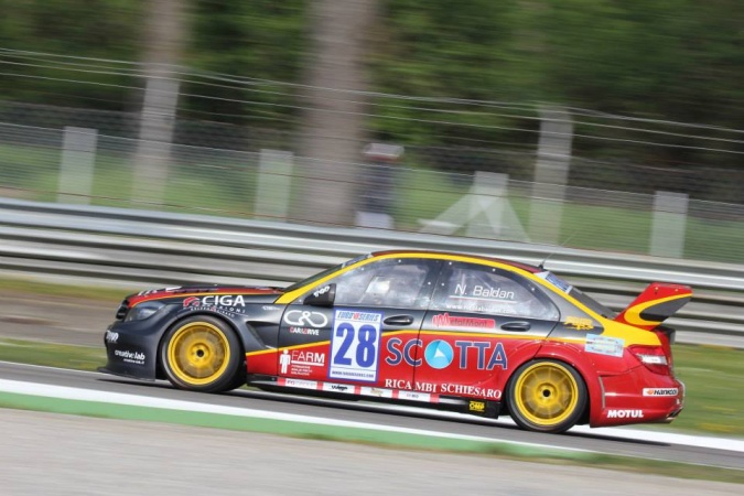 Bild: Nicola Baldan - Roma Racing Team - Mercedes C63 AMG (W204)