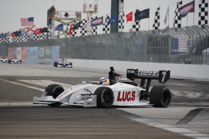 Bild: Jean Karl Vernay - Sam Schmidt Motorsports - Dallara IP2 - Infiniti