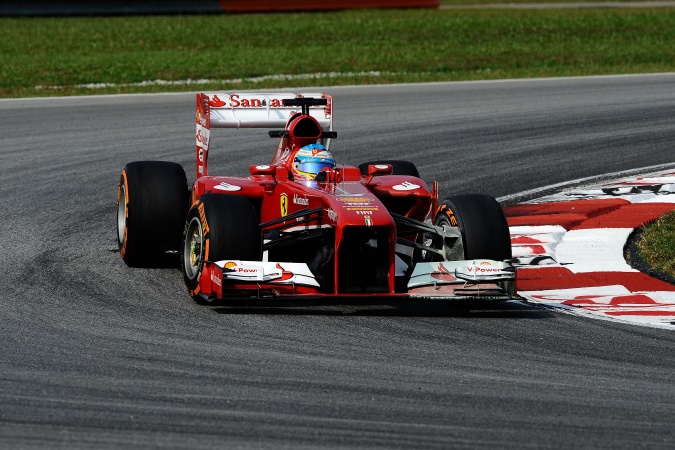 Bild: Fernando Alonso - Scuderia Ferrari - Ferrari F138
