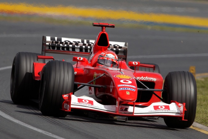 Bild: Michael Schumacher - Scuderia Ferrari - Ferrari F2002