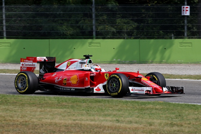 Bild: Sebastian Vettel - Scuderia Ferrari - Ferrari SF16-H