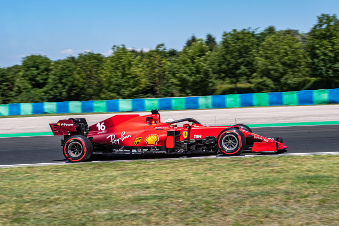 Bild: Charles Leclerc - Scuderia Ferrari - Ferrari SF21