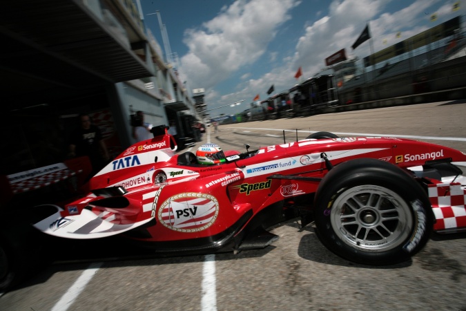 Bild: Narain Karthikeyan - SF Team PSV Eindhoven (AtechReid GP) - Panoz DP09B - Menard