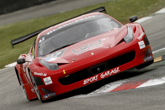 Bild: Kevin DespinasseEmmet O'BrienArno Santamato - Sport Garage - Ferrari 458 Italia GT3