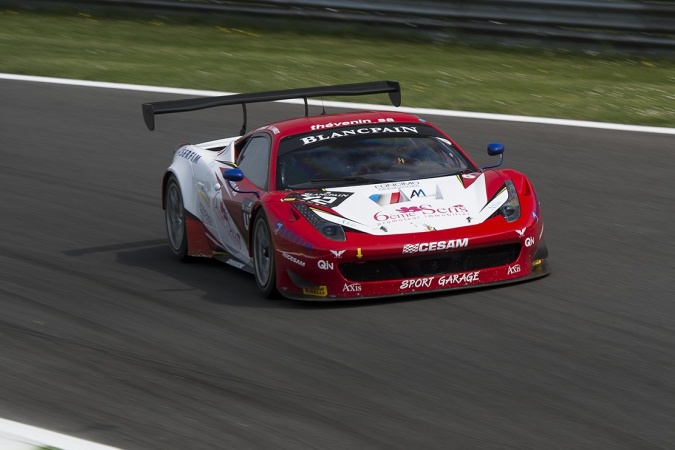 Bild: Gilles VanneletStephane LemeretMichael Albert - Sport Garage - Ferrari 458 Italia GT3