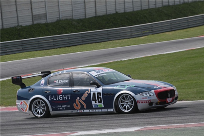 Bild: Andrea Chiesa - Swiss Team - Maserati Quattroporte