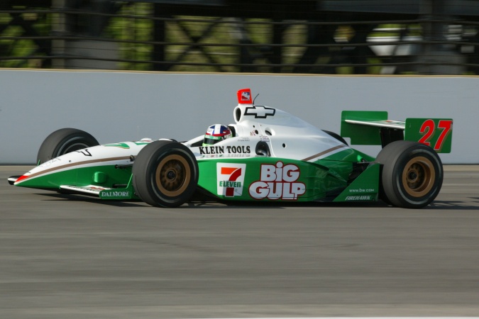 Bild: Dario Franchitti - Team Green - Dallara IR-02 - Chevrolet