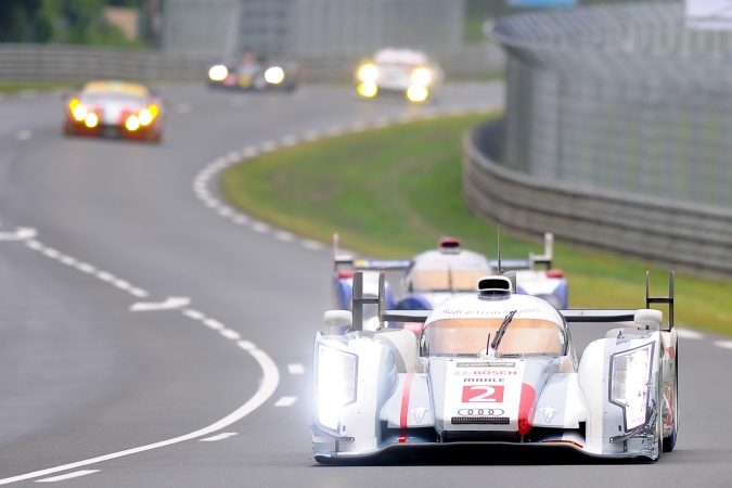 Bild: Tom KristensenLoic DuvalAllan McNish - Team Joest - Audi R18 e-tron quattro