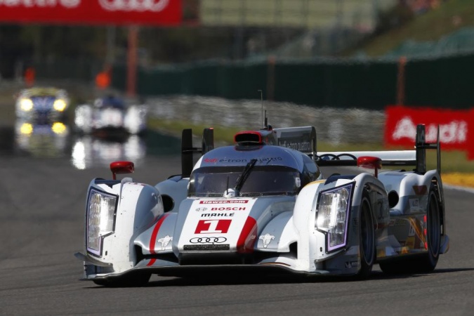 Bild: Andre LottererMarcel FässlerBenoit Treluyer - Team Joest - Audi R18 e-tron quattro